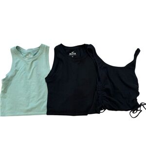 Hollister cropped tank tops bundle